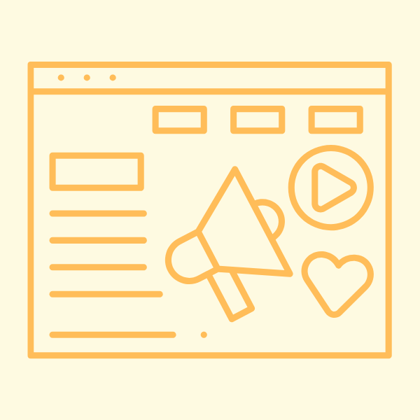 Electrician social media marketing services illustration